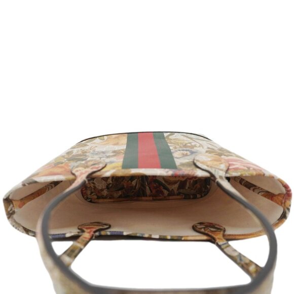 Gucci  Ophidia Small GG Supreme Flora Canvas Tote Bag Multicolor 726762 - Picture 5 of 15
